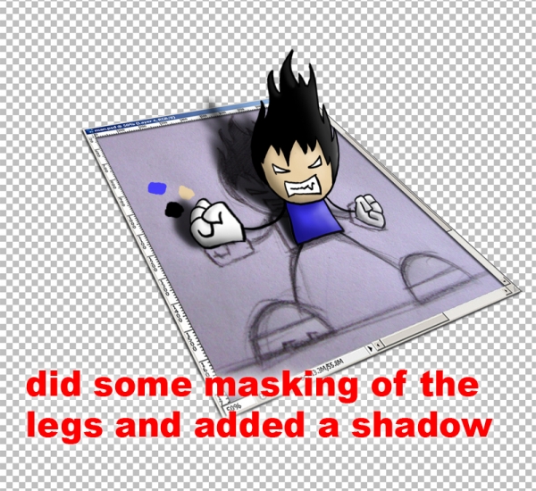 Creation of coming to life: Step 6